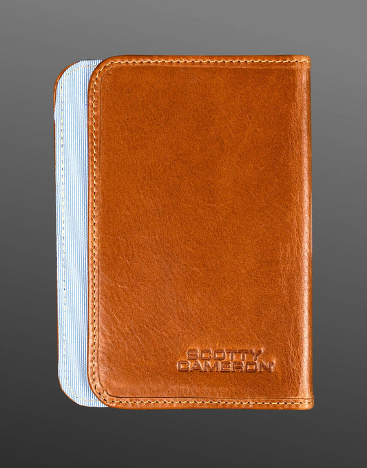 Scotty Cameron 2026 British Open Logo Scramble Scorecard Holder Leather