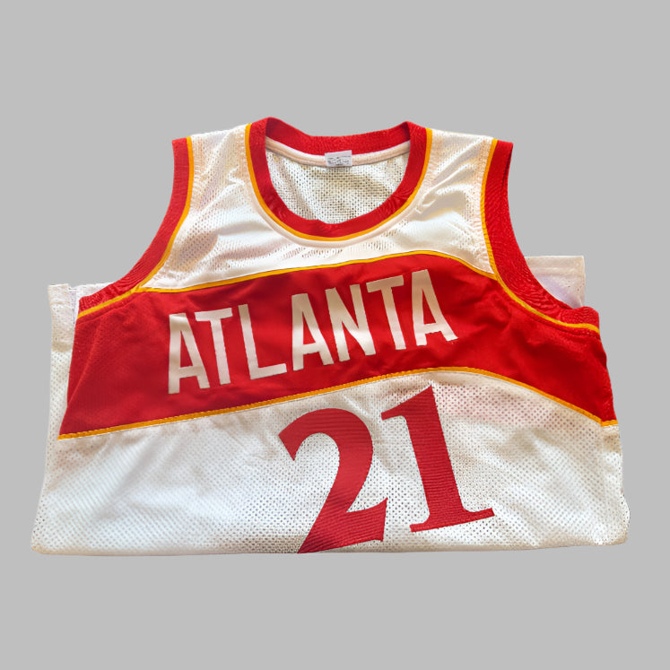 Signed Dominique Wilkins Jersey Atlanta Hawks Autographed JSA COA