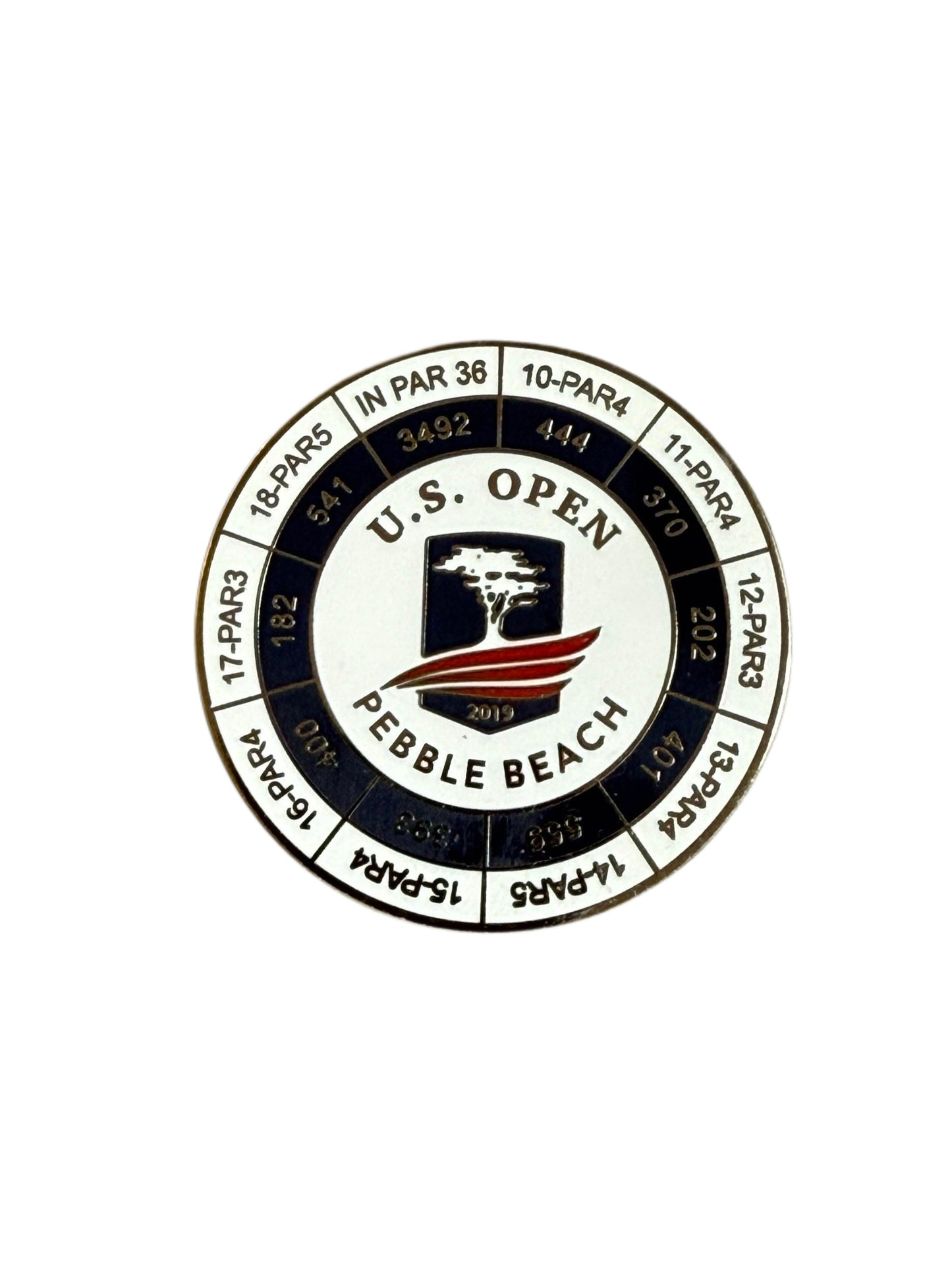 US Open 2019 Pebble Beach Golf Tournament Magnetic Coin and Ball Marker