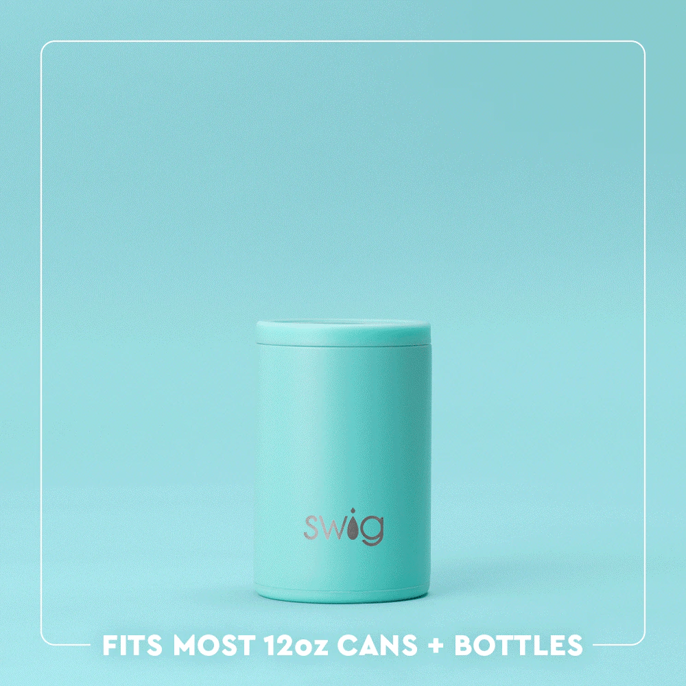 Swig Life Golf Ball 12oz Can + Ball Holder, Insulated Bottle & Can Holder, Stainless Steel Cooler