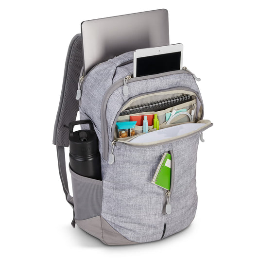 High Sierra Swerve Pro Backpack Silver Heather product photo - High Sierra backpack - image 2