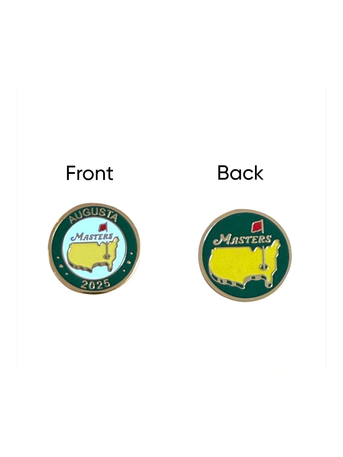 2025 Masters Tournament Magnetic Coin and Ball Marker