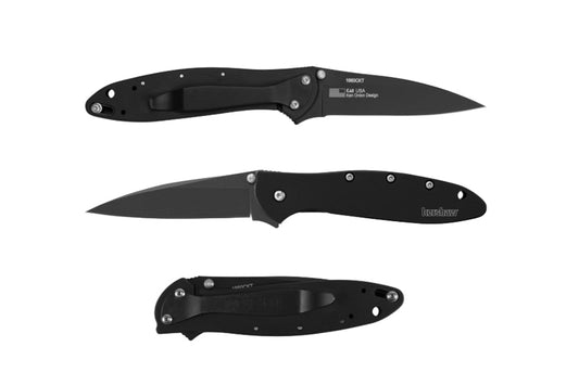 Kershaw 1660CKT Leek Black Assisted Opening Folding Knife