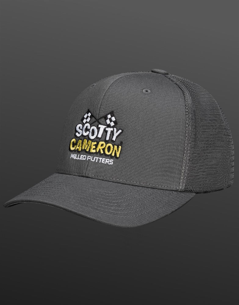 Scotty Cameron 2026 Checkered Flag Flexfit Trucker Hat
