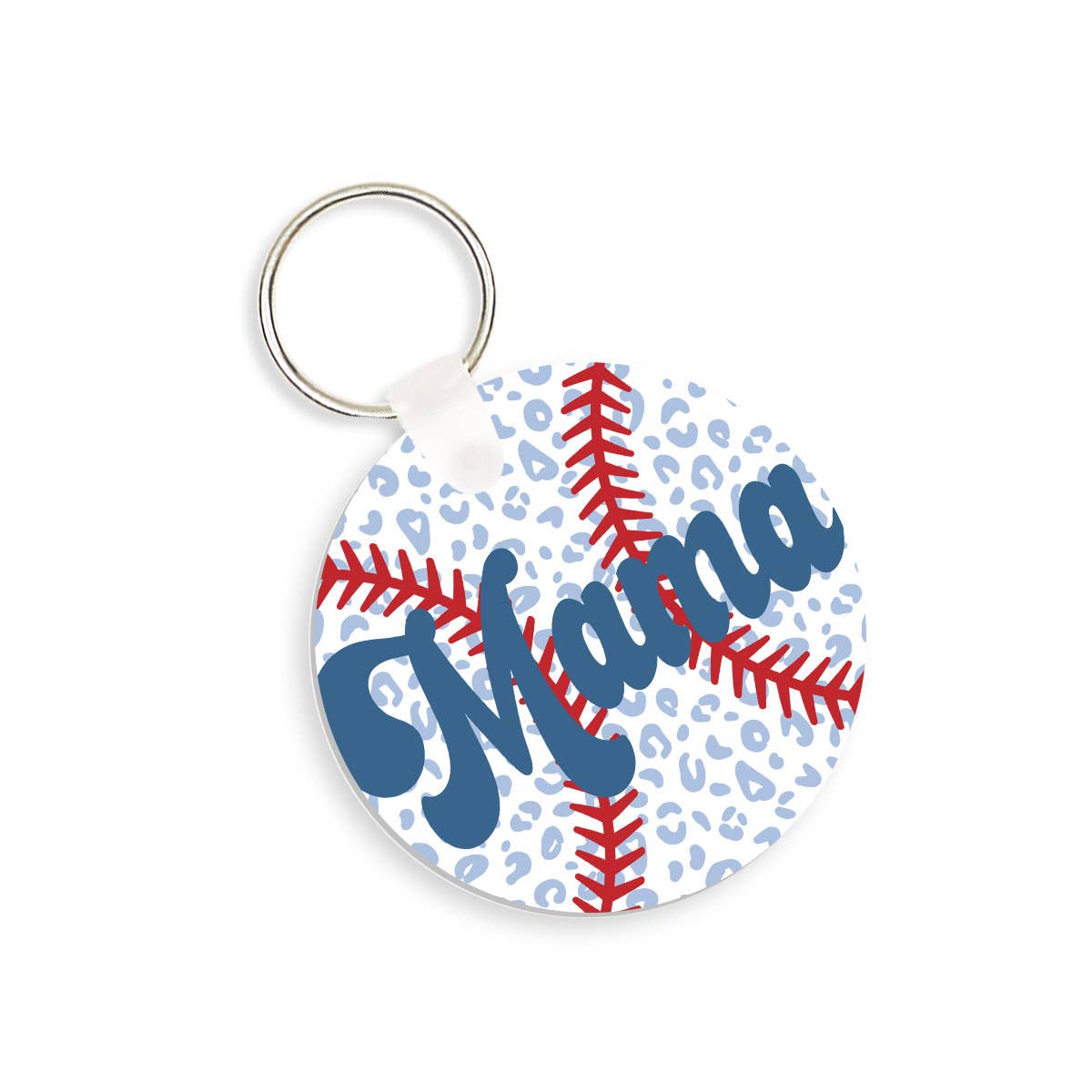Baseball Mama Keychain