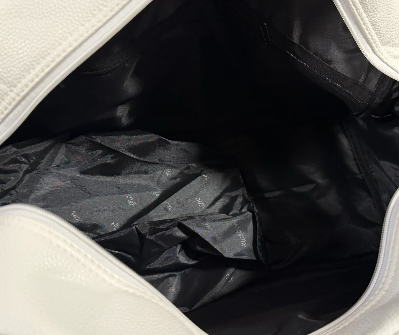 Malbon Golf Preserve Classic Boston Bag Green White Tan Travel Bag