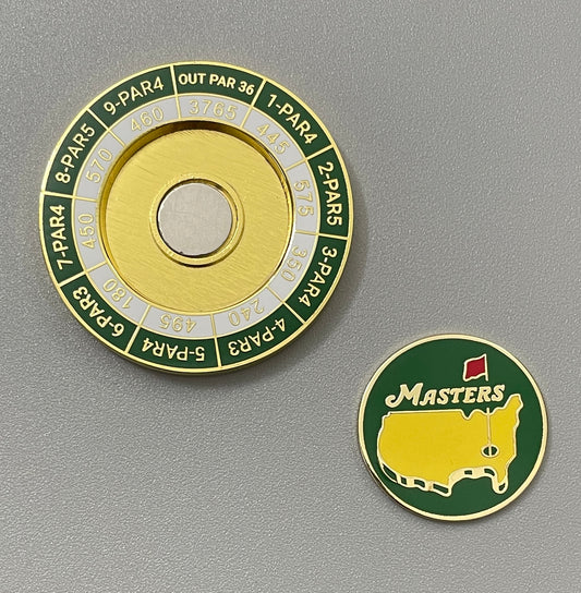 Masters Tournament Magnetic Coin and Ball Marker