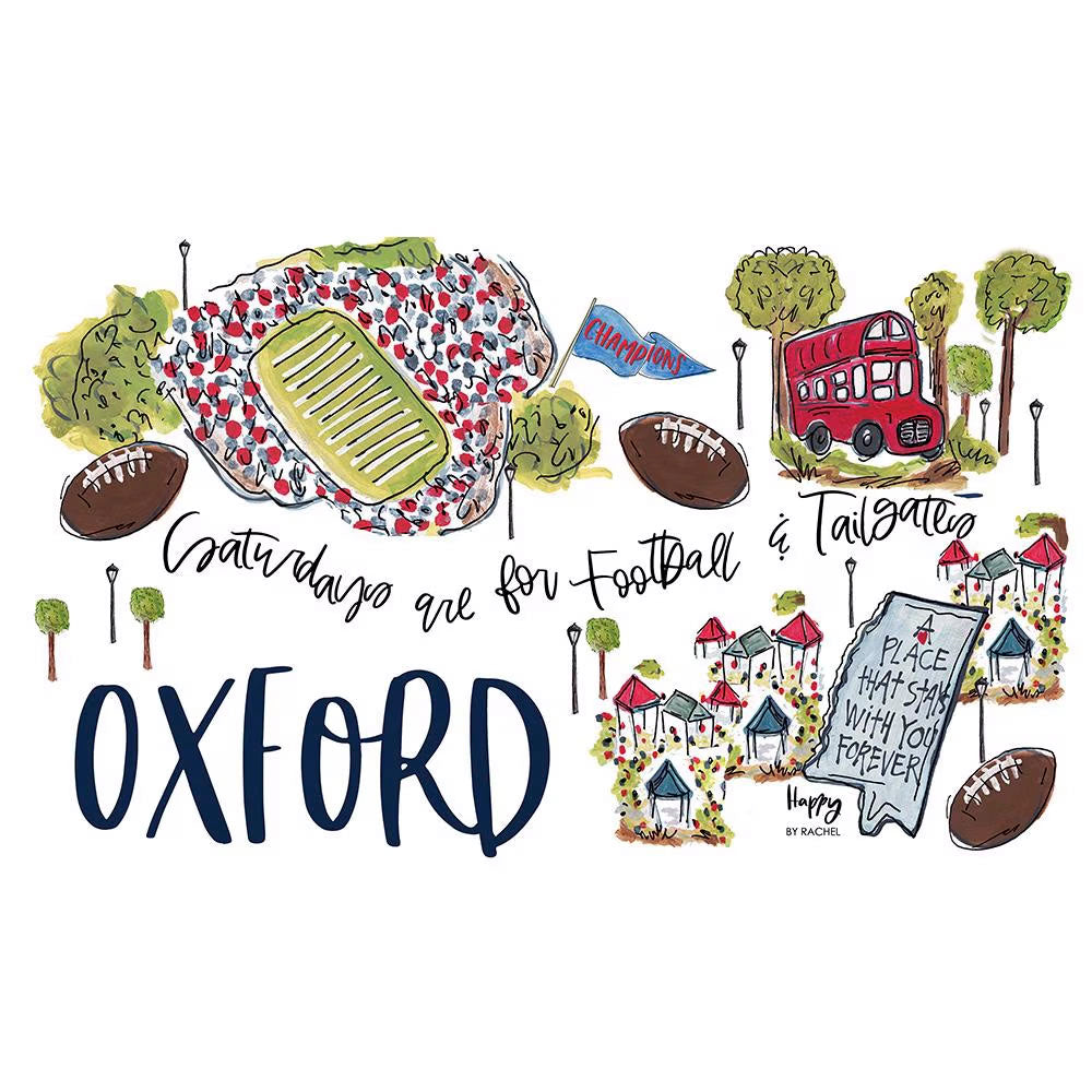 Swig Life Saturdays in Oxford Mega Mug 40oz Ole Miss Rebels