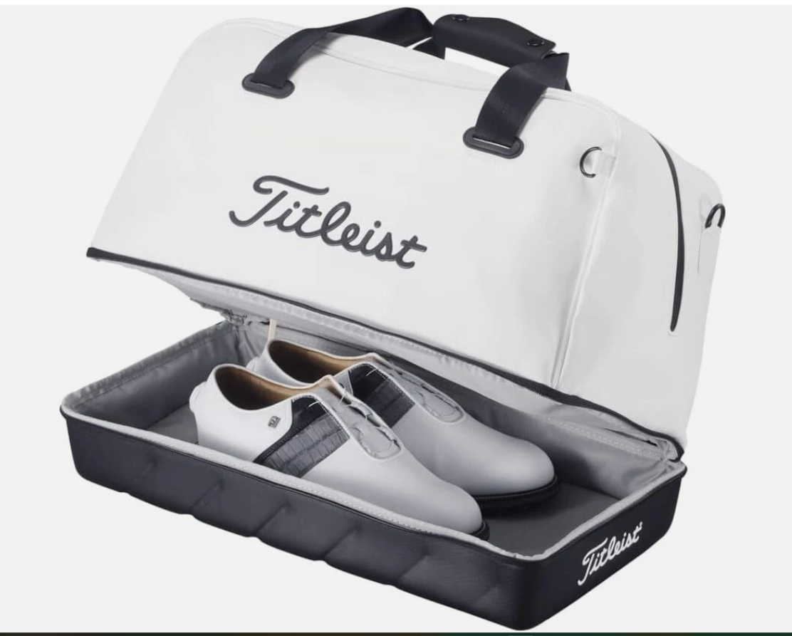 Titleist Boston Bag Large Travel Bag Bottom Compartment Duffle
