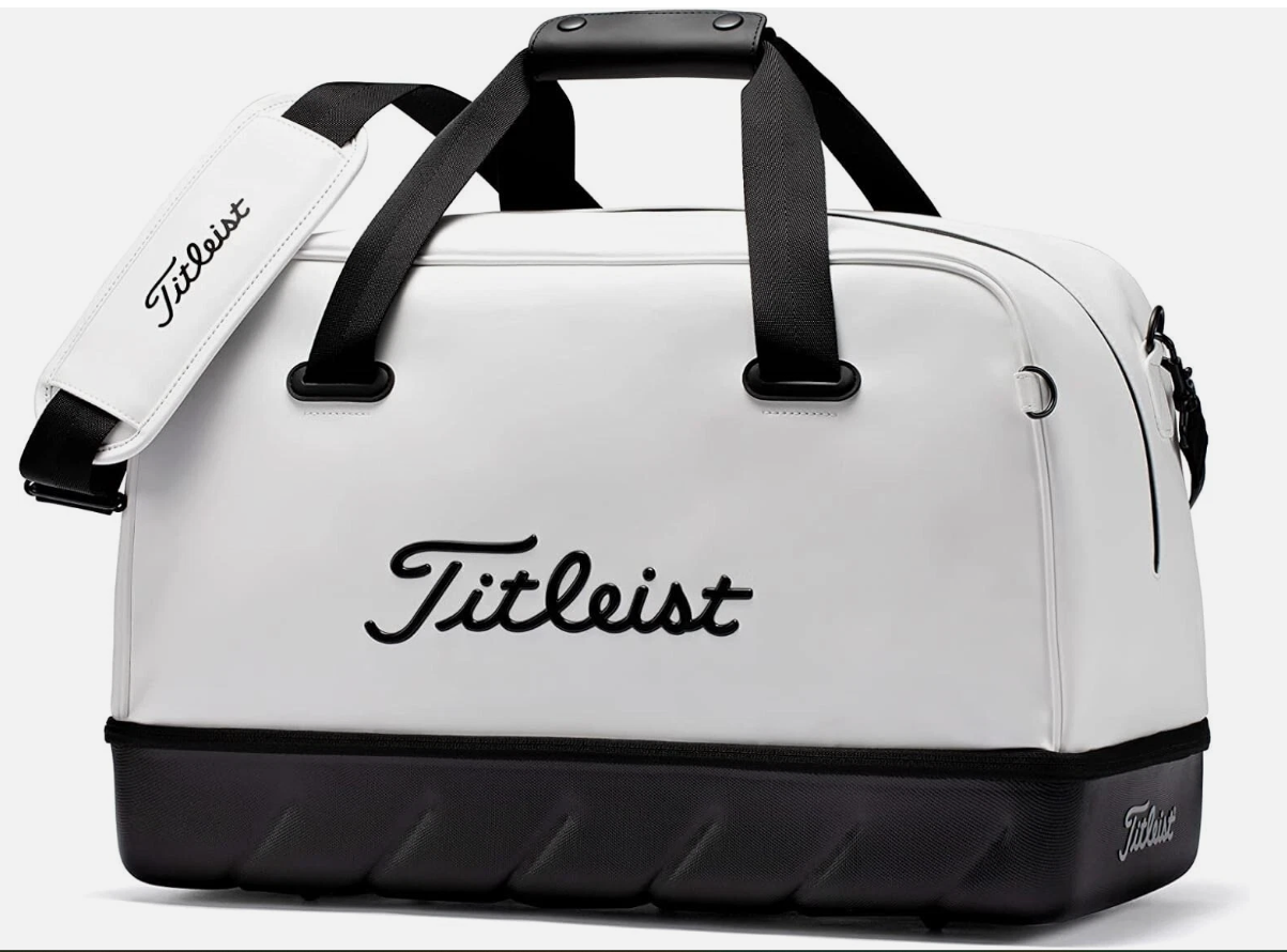 Titleist Boston Bag Large Travel Bag Bottom Compartment Duffle