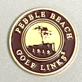 Pebble Beach Golf Links 1919 Golf Ball Marker