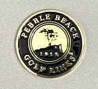 Pebble Beach Golf Links 1919 Golf Ball Marker