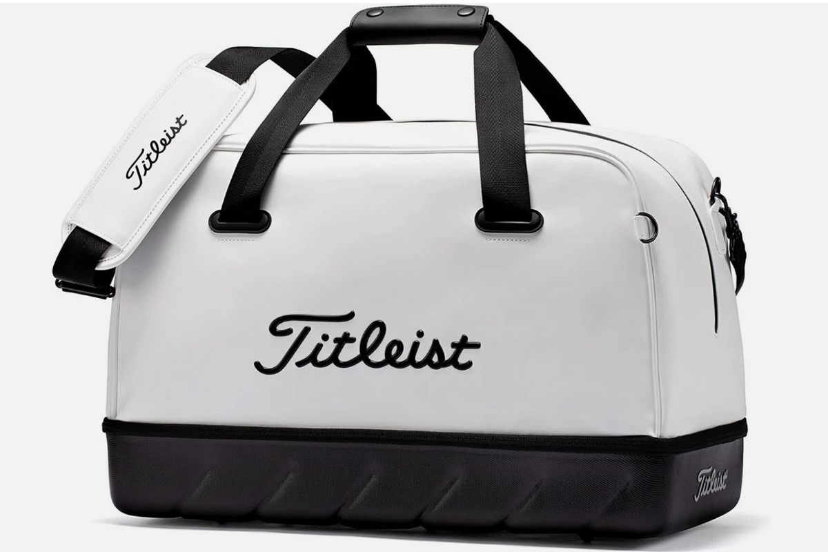 Titleist Boston Bag Large Travel Bag Bottom Compartment Duffle product photo - golf travel bag - image 9