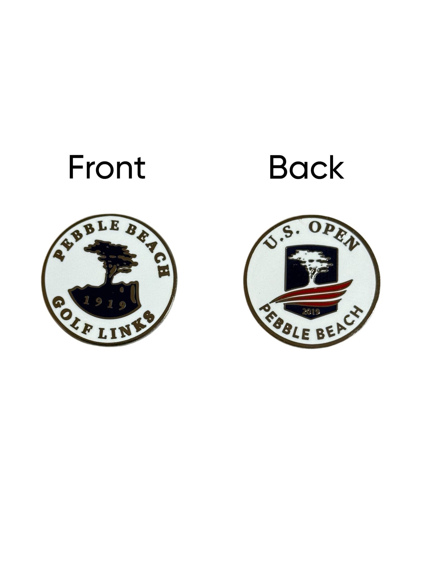 US Open 2019 Pebble Beach Golf Tournament Magnetic Coin and Ball Marker