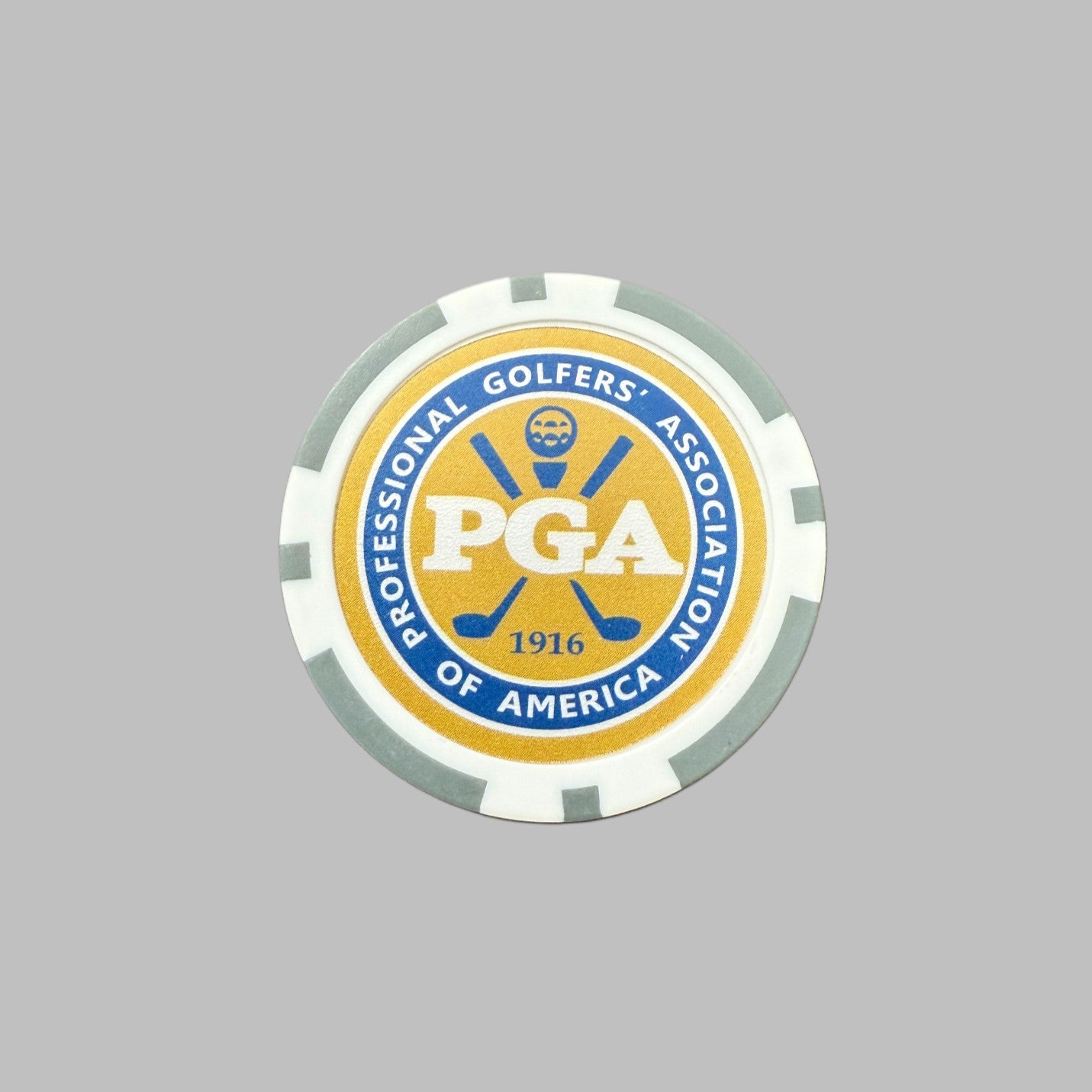 PGA Professional Golfers' Association of America Poker Chip Magnetic Ball Marker