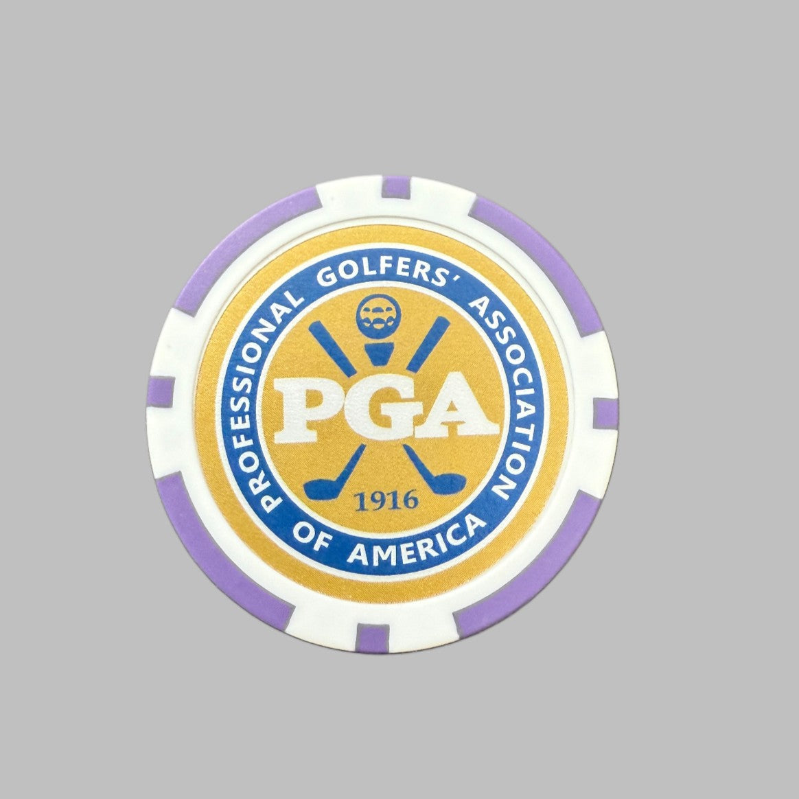 PGA Professional Golfers' Association of America Poker Chip Magnetic Ball Marker
