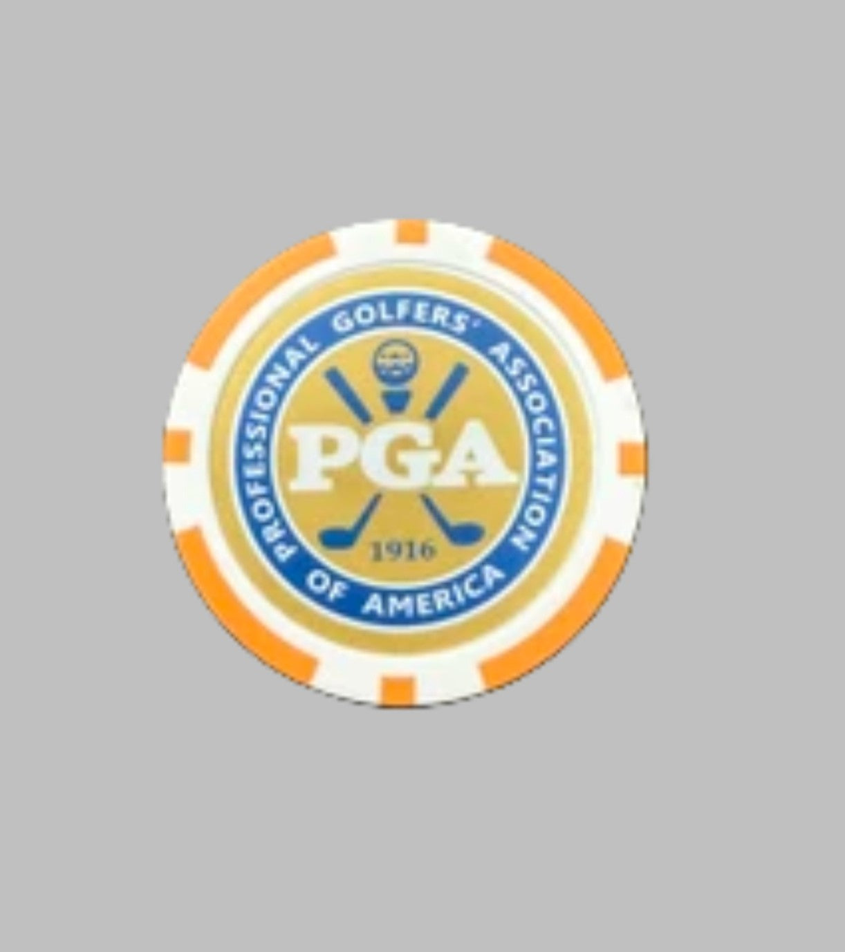 PGA Professional Golfers' Association of America Poker Chip Magnetic Ball Marker