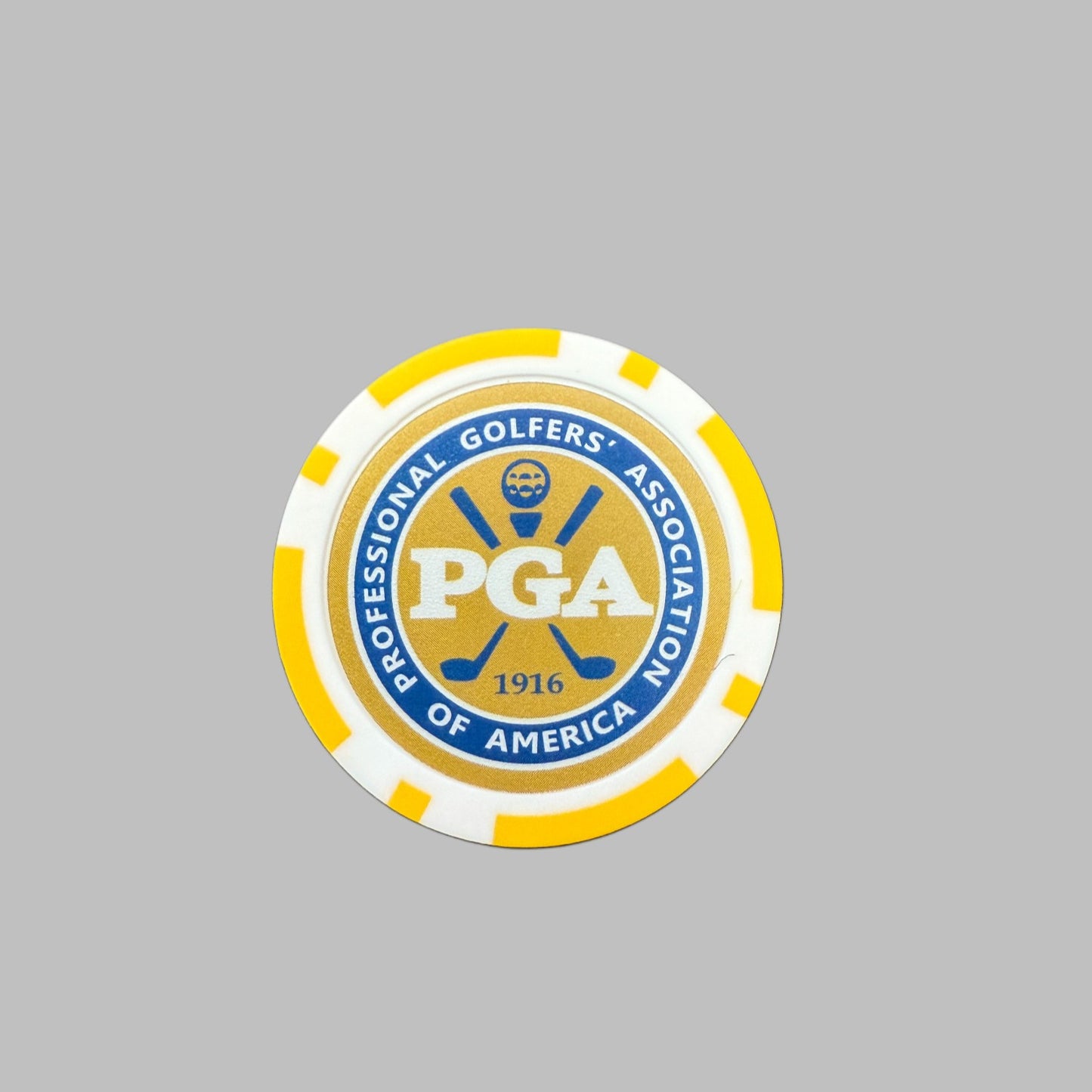 PGA Professional Golfers' Association of America Poker Chip Magnetic Ball Marker