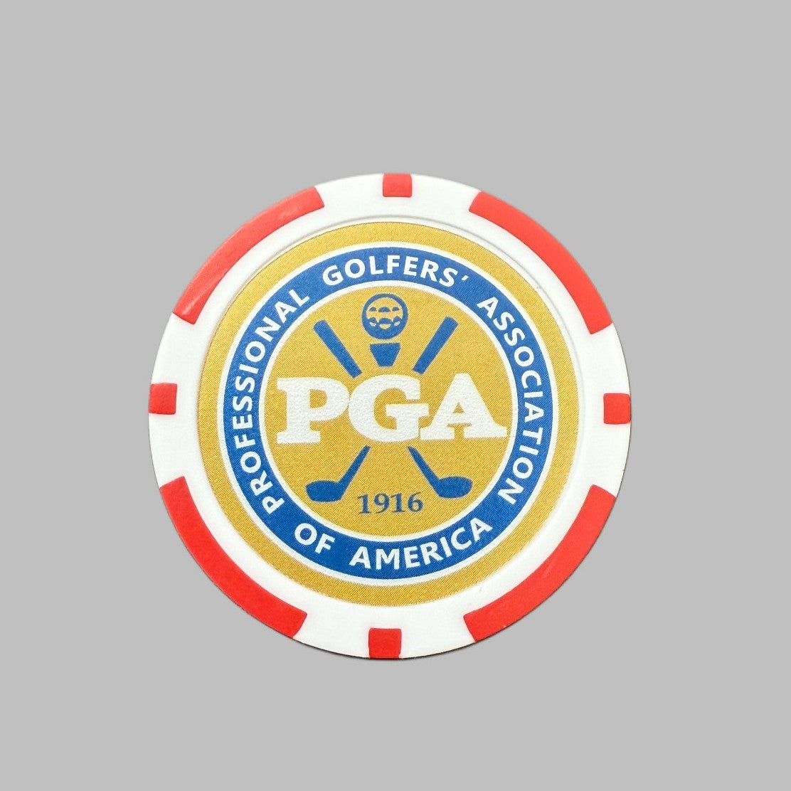 PGA Professional Golfers' Association of America Poker Chip Magnetic Ball Marker