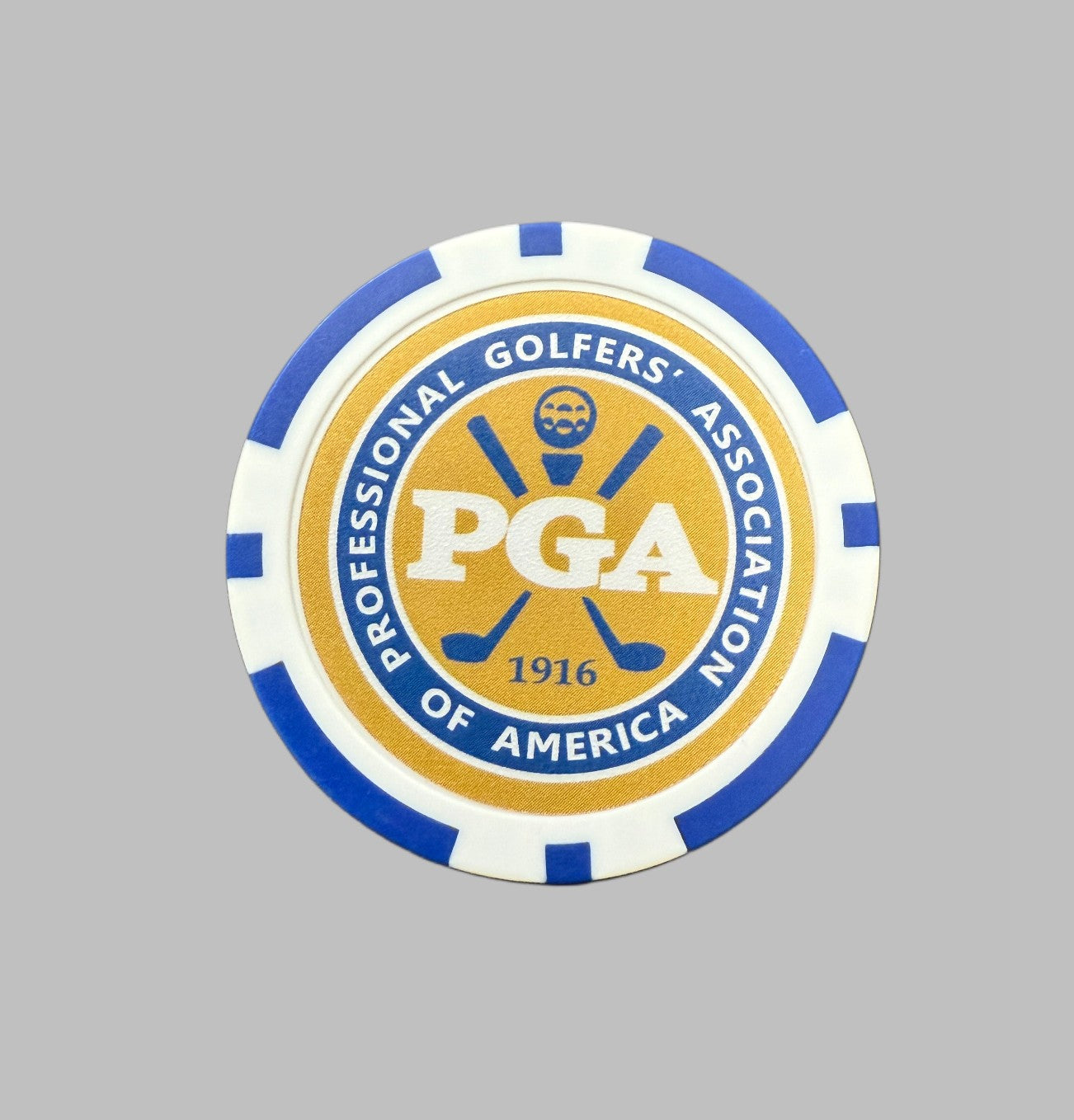 PGA Professional Golfers' Association of America Poker Chip Magnetic Ball Marker